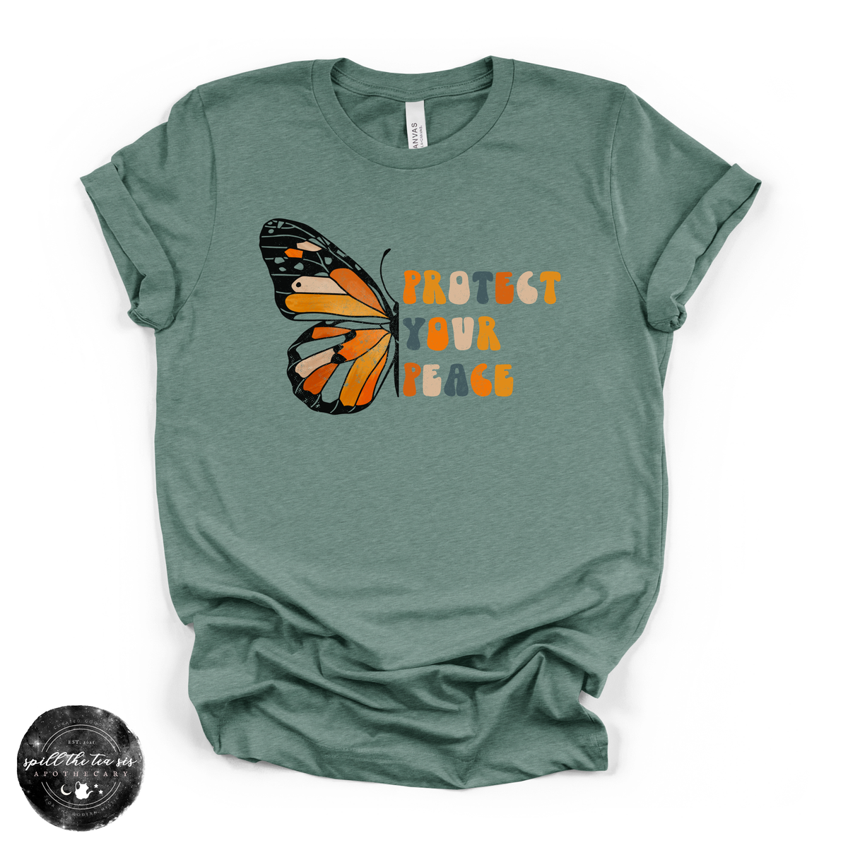Protect Your Peac Tee | Cozy  Graphic T-Shirt