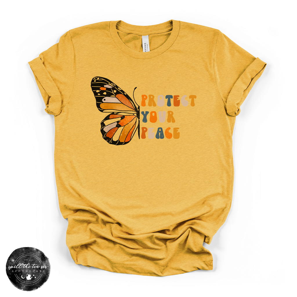 Protect Your Peac Tee | Cozy  Graphic T-Shirt