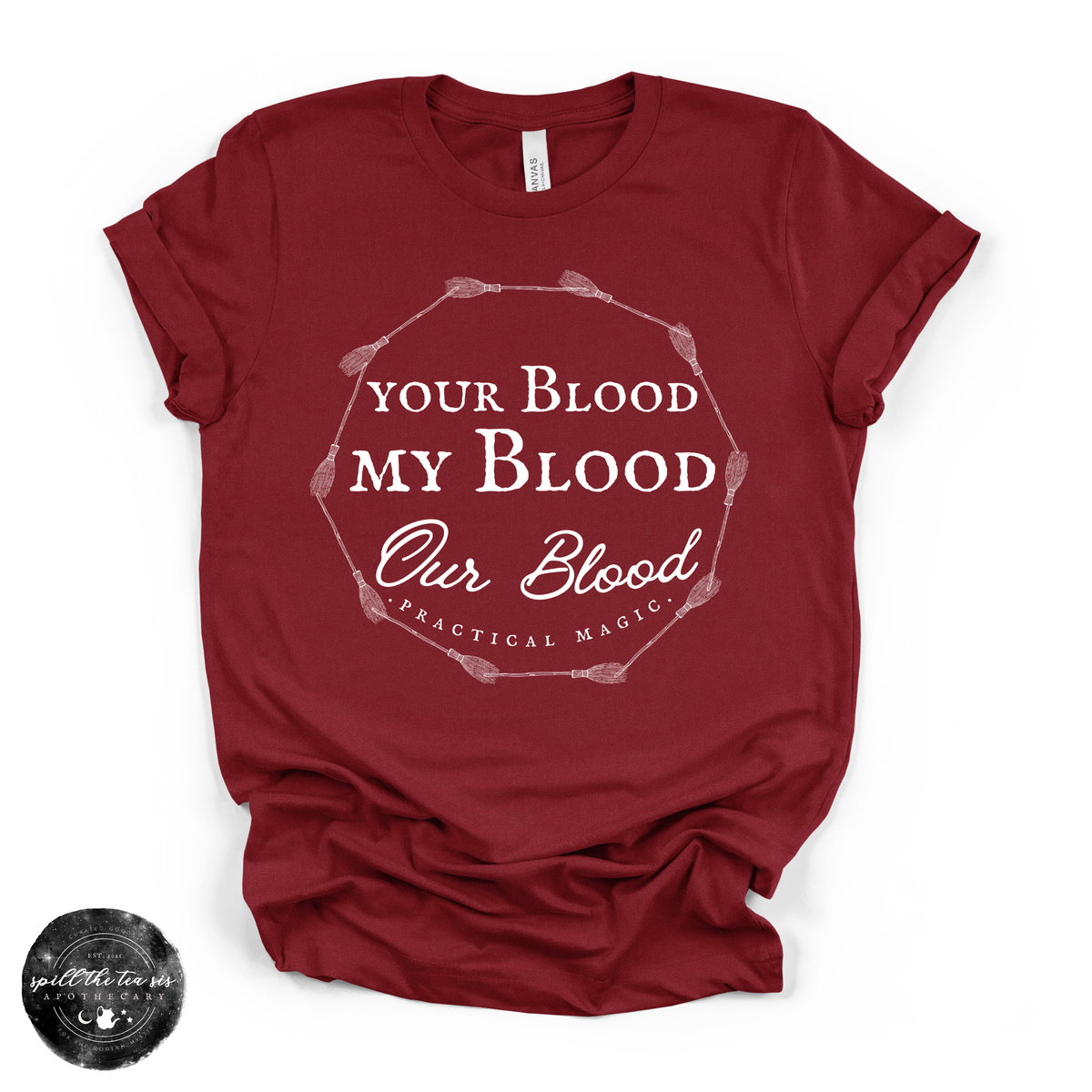 Your Blood, My Blood Tee | Practical Magic Sisterood Graphic T-Shirt