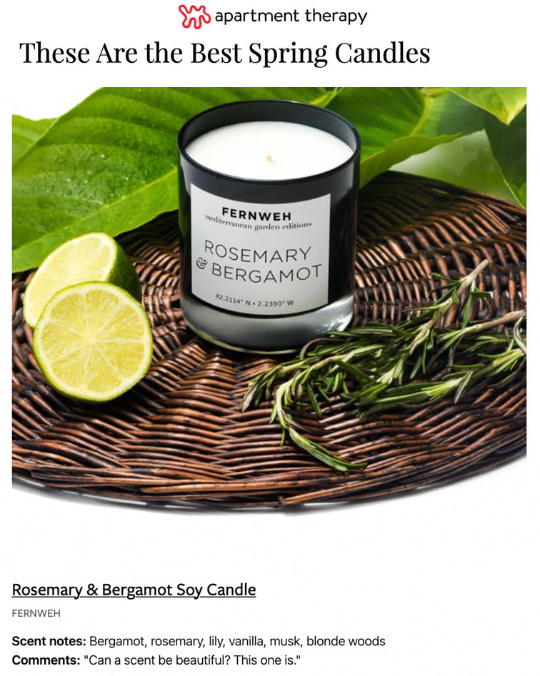 Mediterranean Garden: Sun-Drenched Wanderings Candle Gift Set
