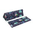 Small Succulent Terrarium Print Glasses Case - Vegan Leather Magic Folding Hardcase