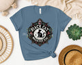 Black Cat Magic Potion Label Graphic Tee