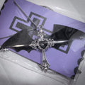 Gothic Bat Wings Cross Love Large Necklaces