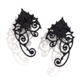 Design Personality Elf Outline Ear Retro Halloween Gothic Stud Earrings
